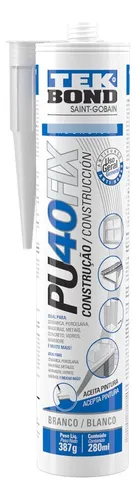 PU Fix Branco Cartucho 387 Gramas/280 ML